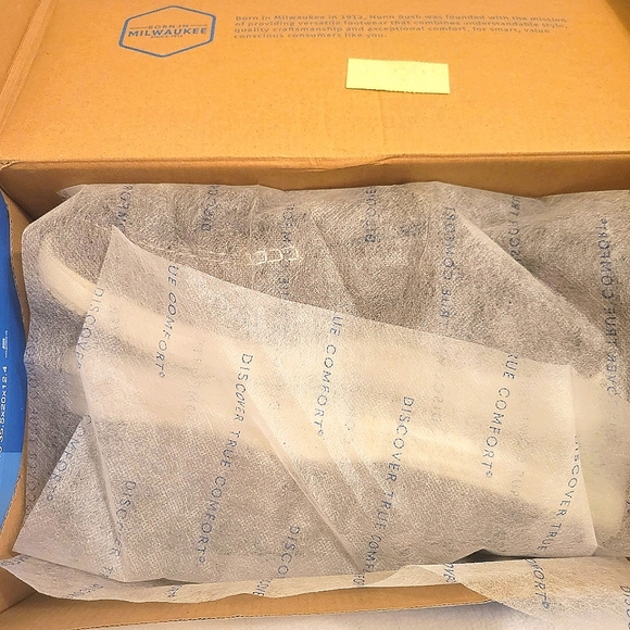 NWT NUNN BUSH CONWAY Moc Toe Men's Brown Slip On Shoes Lightweight Durable Comfy - Picture 5 of 8